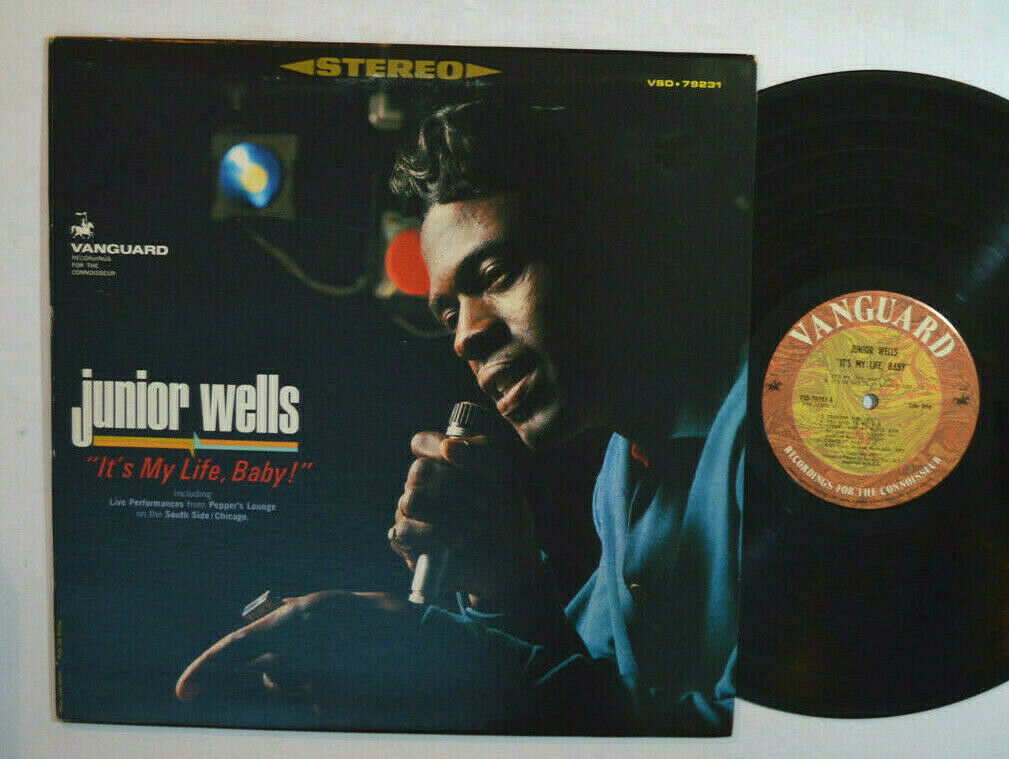 Junior Wells Vinyl Lp My Life Baby