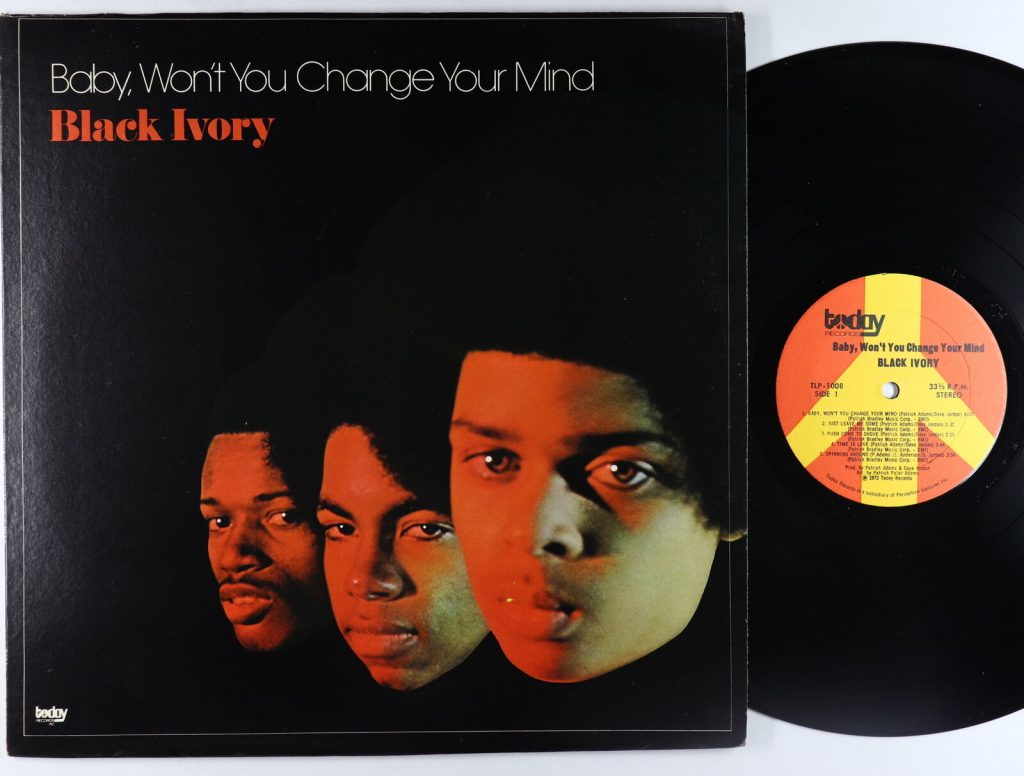 Black Ivory Baby Change Mind Vinyl Lp