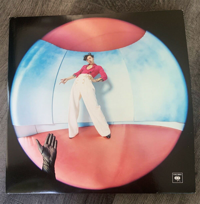 Harry Styles Vinyl Records Lps For Sale Pink White - CRAZY FOR VINYL