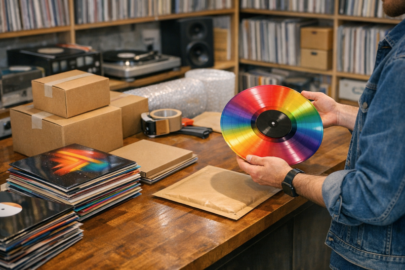 Colored Vinyl Edition Records Which Reta Hero