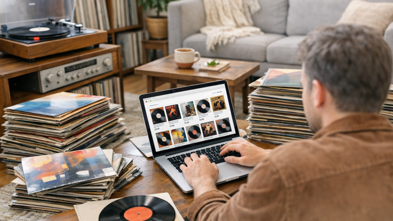 How to Find Used Vinyl Records Under $30 Online
