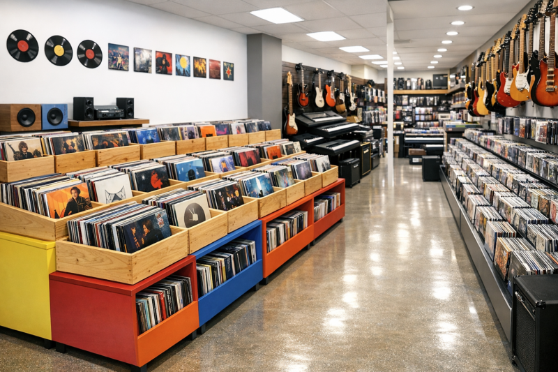 Specialty Vinyl Shops Vs General Music R Hero