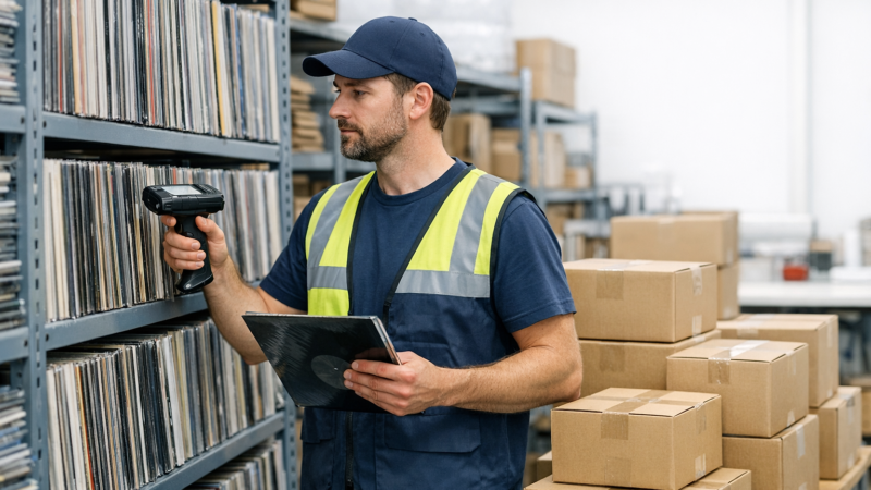 How Online Vinyl Retailers Manage Inventory and Guarantee Availability