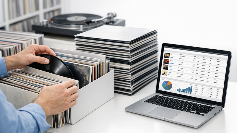 How Vinyl Record Database Systems Help You Find Exact Pressings