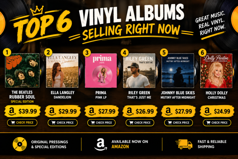 Top Selling Vinyl Lps Amazon