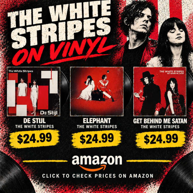 White Stripes Vinyl Lps For Sale